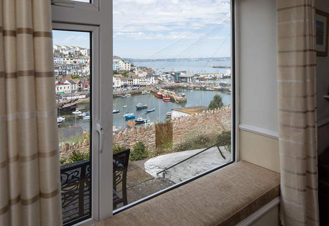 Fantastic views can be enjoyed from your living-room.