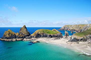Beautiful Kynance Cove.