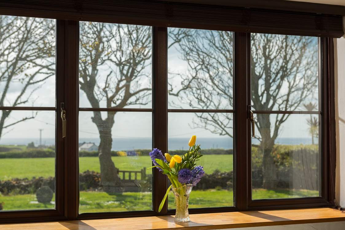 The view from the main bedroom.