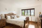 Bedroom 1, the exceedingly spacious principal bedroom.