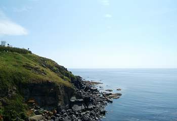 Walk eastwards along the spectacular coast path to Housel Bay, or on to Cadgwith Cove.