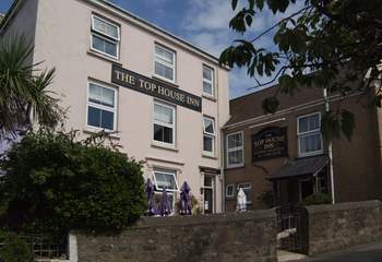 In the village you will find a selection of places to eat and drink, including The Top House and Coast Coffee Bar.