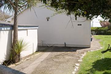 Private parking on your driveway.