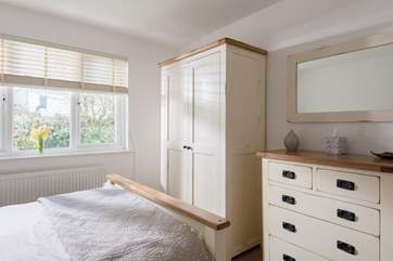 The bedrooms are all beautifully furnished.