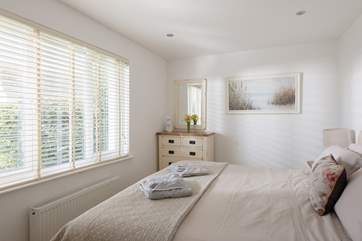Bedroom 2 offers the versatility of 'zip and link' (double or twin) beds.