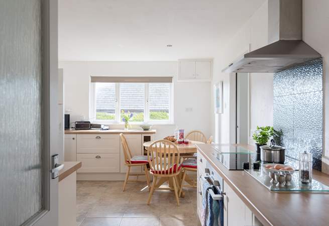 Being all on one level, the property makes for easy living.