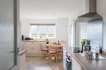 Being all on one level, the property makes for easy living.