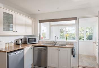 There is a useful utility-room next to the kitchen.