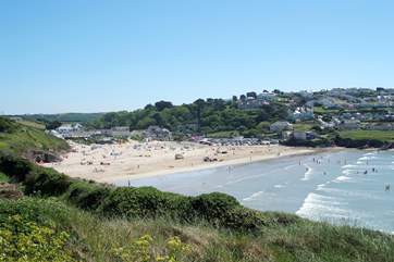Polzeath beach.