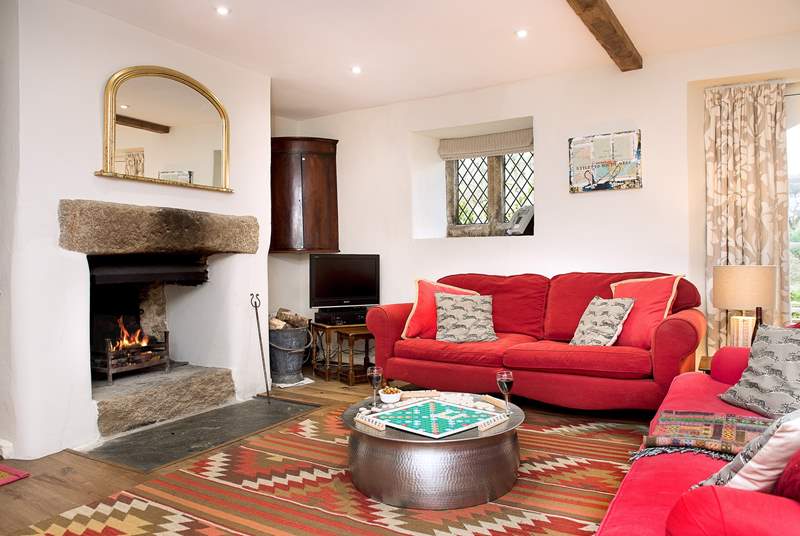 Under-floor heating and the open fire makes this an ideal retreat all year round.