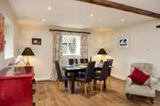 Plenty of room for everyone to gather around the dining-table and enjoy a celebration meal and quality time together.