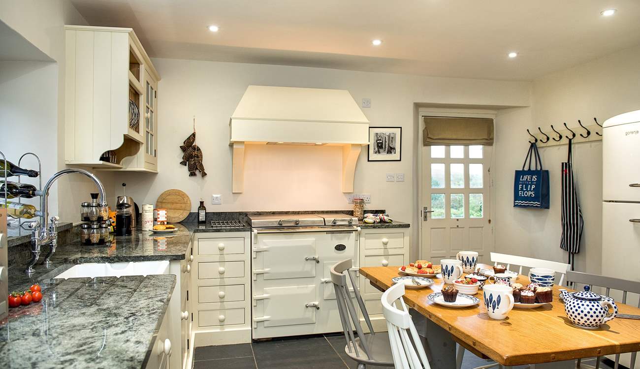 The kitchen will leave you wanting for nothing.