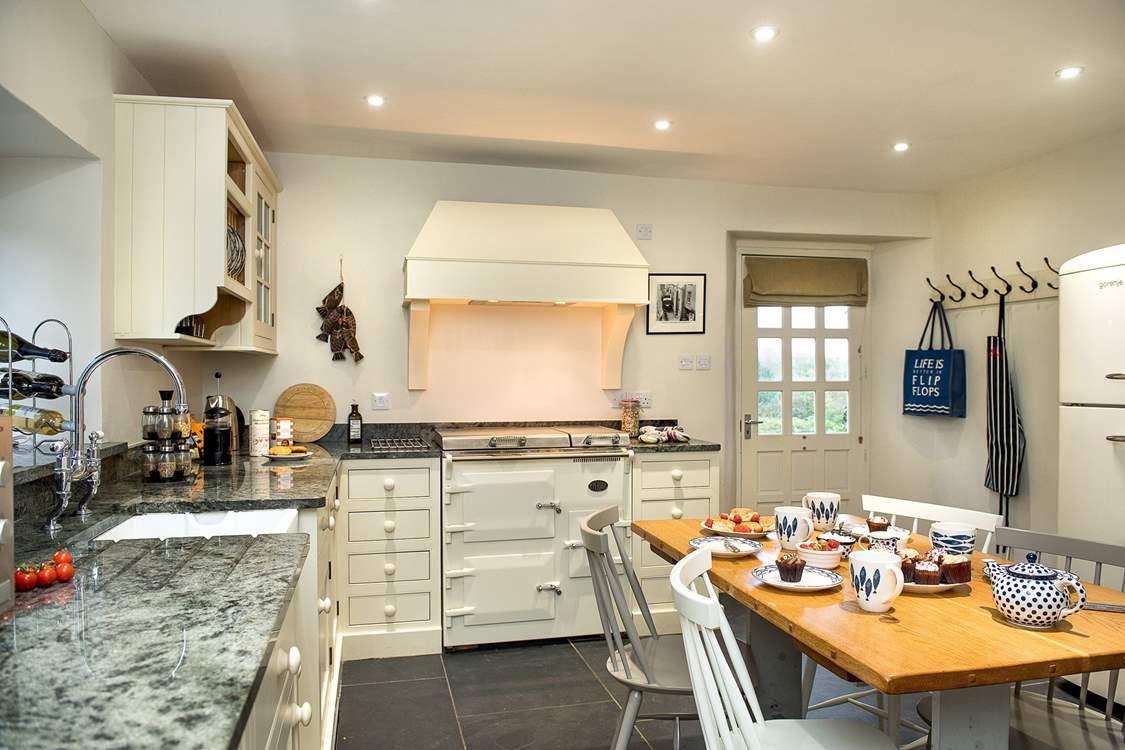 The kitchen will leave you wanting for nothing.