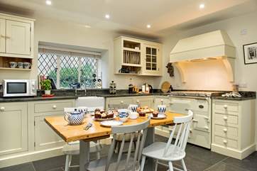The bespoke kitchen/breakfast room.