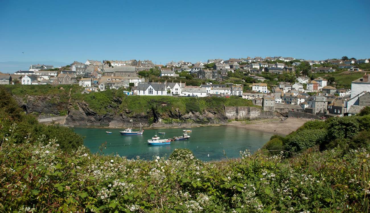 The pretty harbourside village of Port Isaac of Doc Martin, the Fisherman's Friends and Nathan Outlaw fame, is well worth a visit.