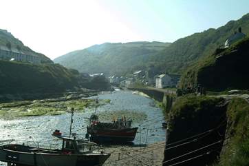 Boscastle Harbour.