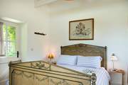 The romantic double bedroom.