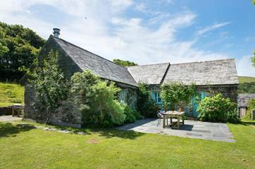 Delightful Owl Barn is set in a peaceful location.