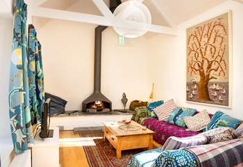 Plenty of room for everyone to chill out and relax.