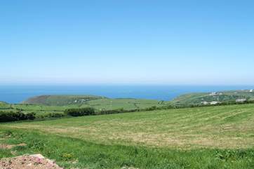 One fantastic sea view from the decked area.