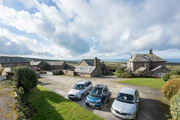 Owl Barn is one of four barn conversions at Upton Farm but they all enjoy their own space and privacy.