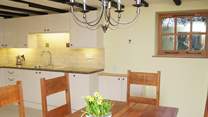 The well-equipped modern kitchen/diner offers the perfect room for that all important morning brunch!
