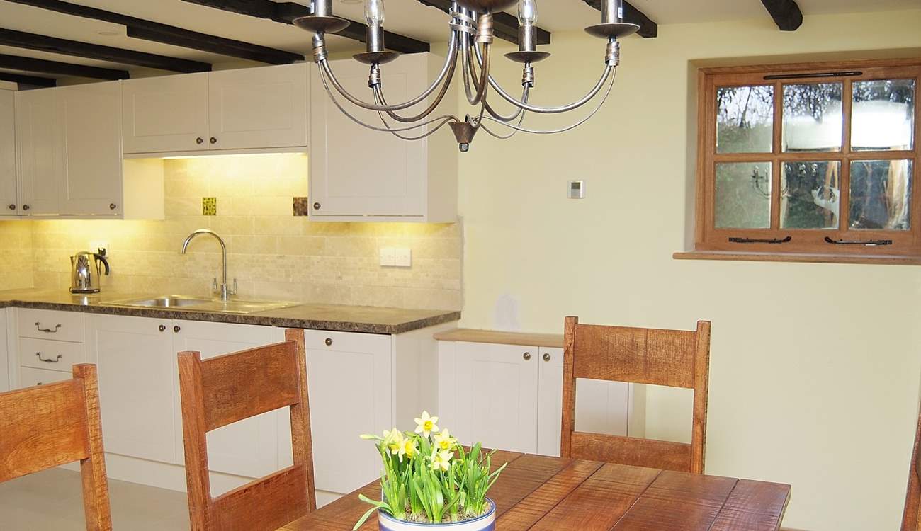 The well-equipped modern kitchen/diner offers the perfect room for that all important morning brunch!