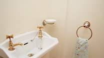 The downstairs cloakroom.