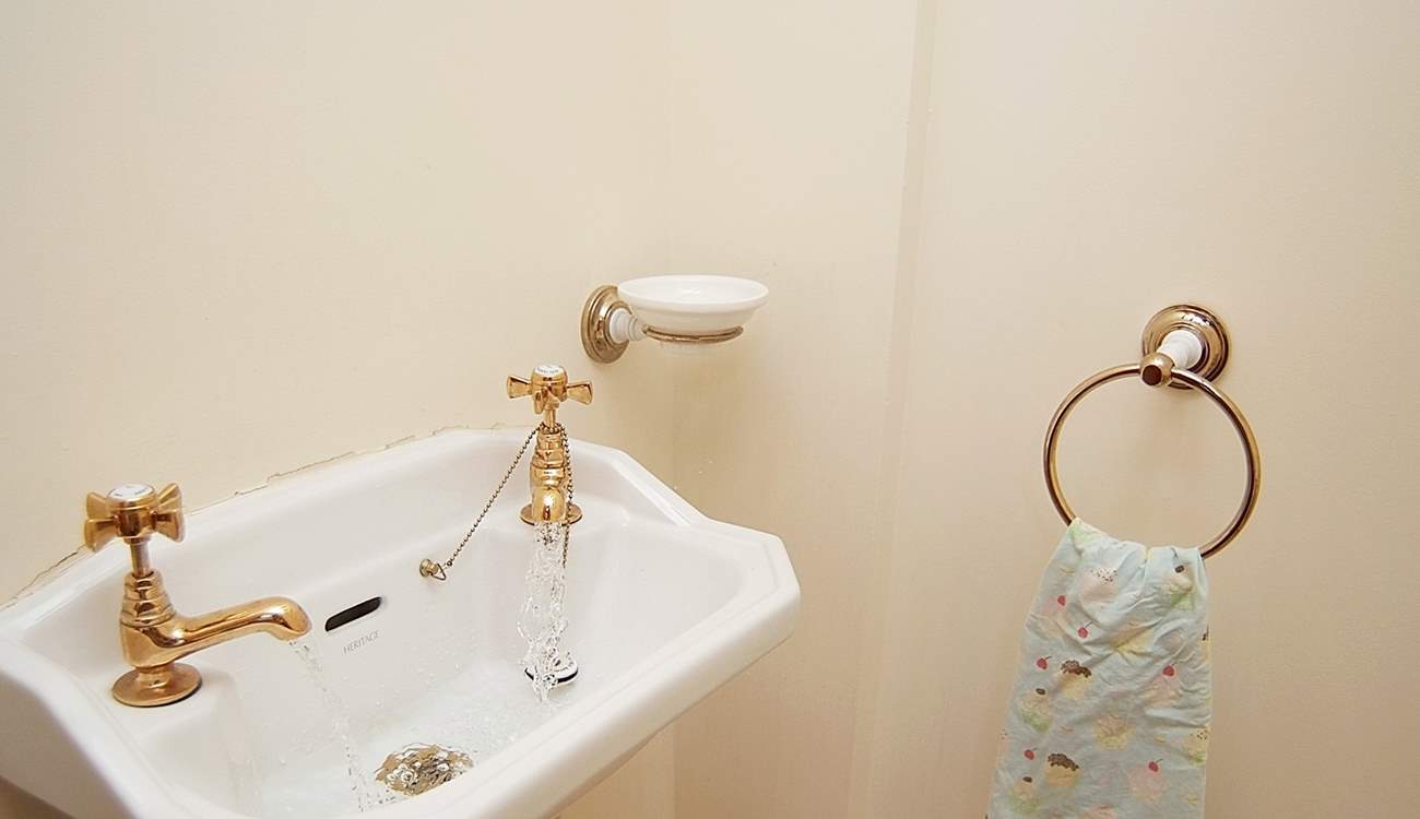 The downstairs cloakroom.