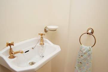 The downstairs cloakroom.