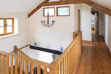 The first floor landing.