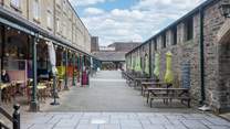 The ancient Pannier Market in Tavistock takes place every Tuesday and Saturday.