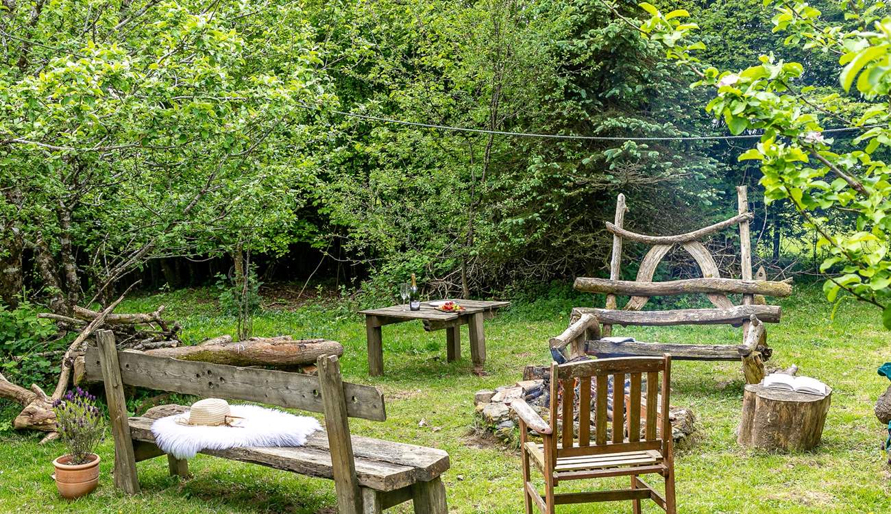 Hagrids fireplace is a lovely spot to enjoy a picnic in the sun.