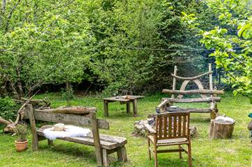 Hagrids fireplace is a lovely spot to enjoy a picnic in the sun.