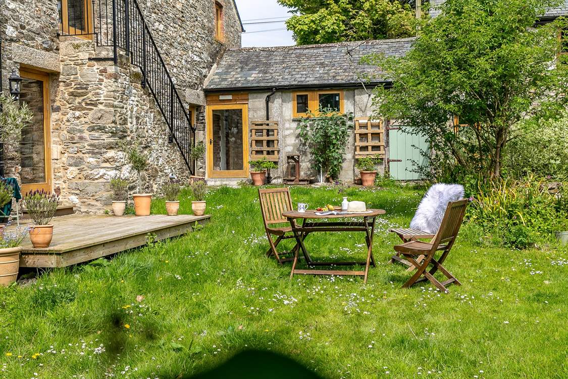 The shared gardens offers another perfect spot to enjoy some time in the slow lane.
