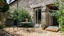 The perfect spot for morning coffee or an evening aperitif.