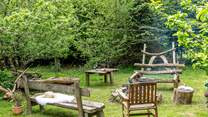 Hagrids fireplace is a wonderful little sun-trap. Perfect spot to nestle down with a picnic.
