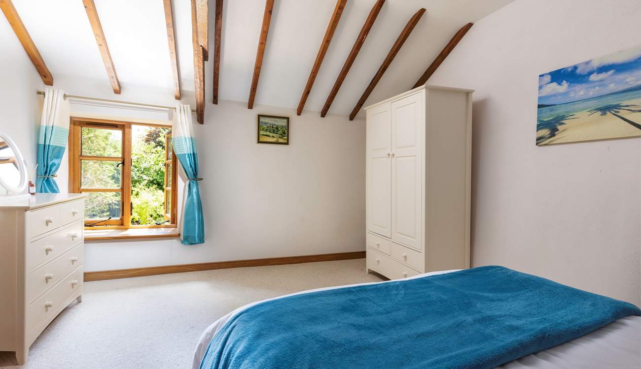 The room is lovely and spacious.