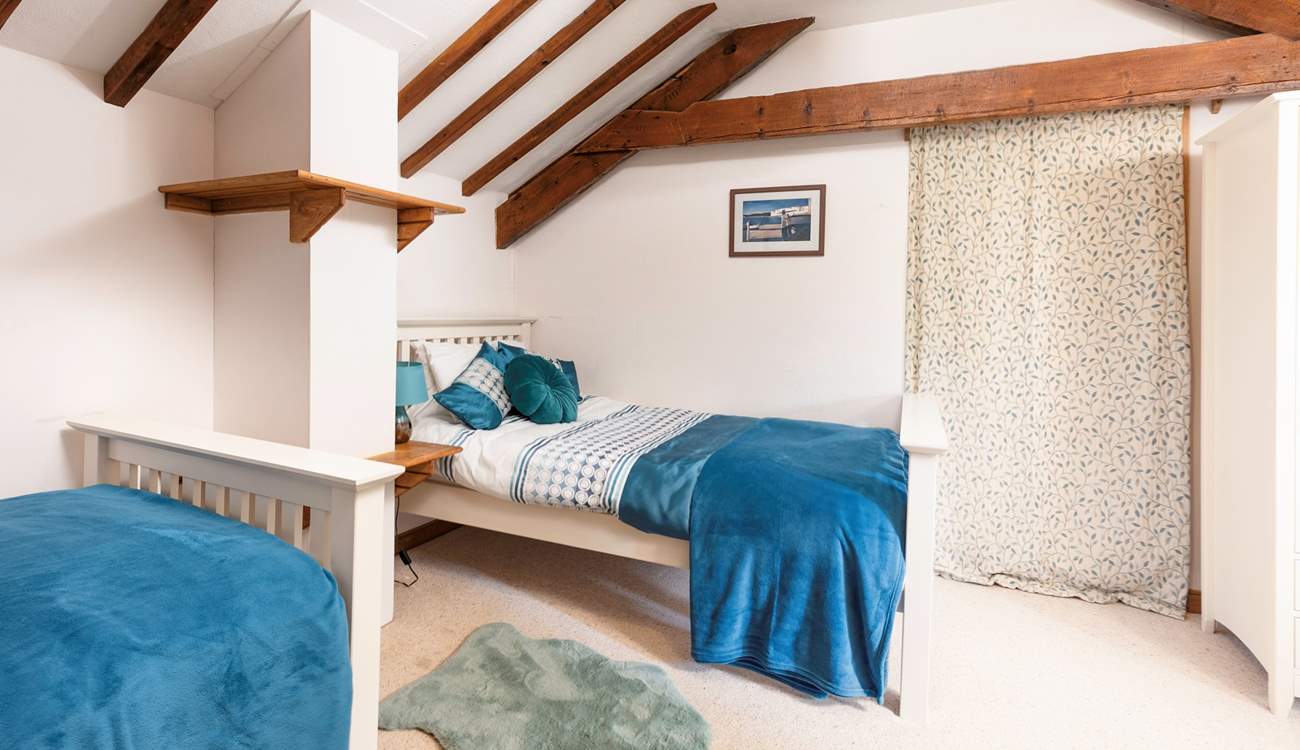 The delightful twin room is great for little ones.