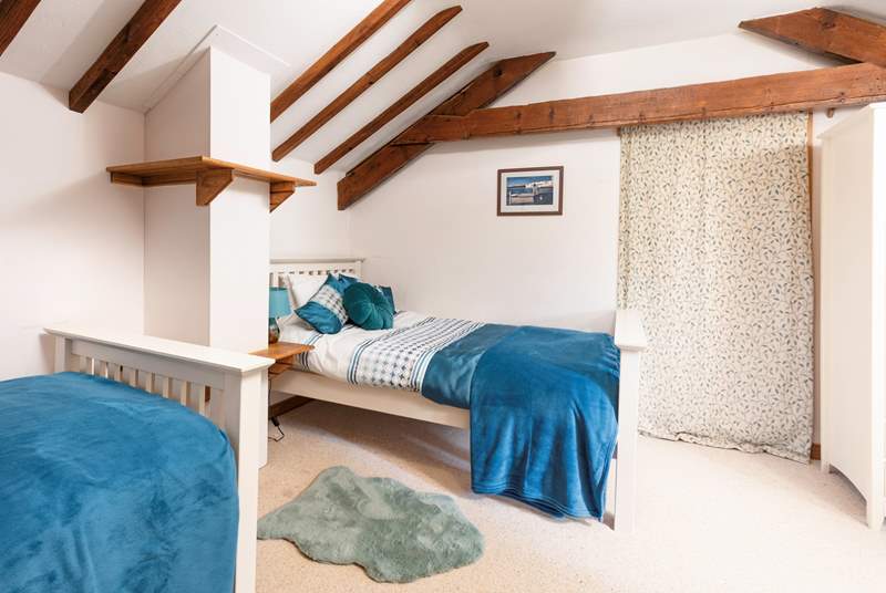 The delightful twin room is great for little ones.