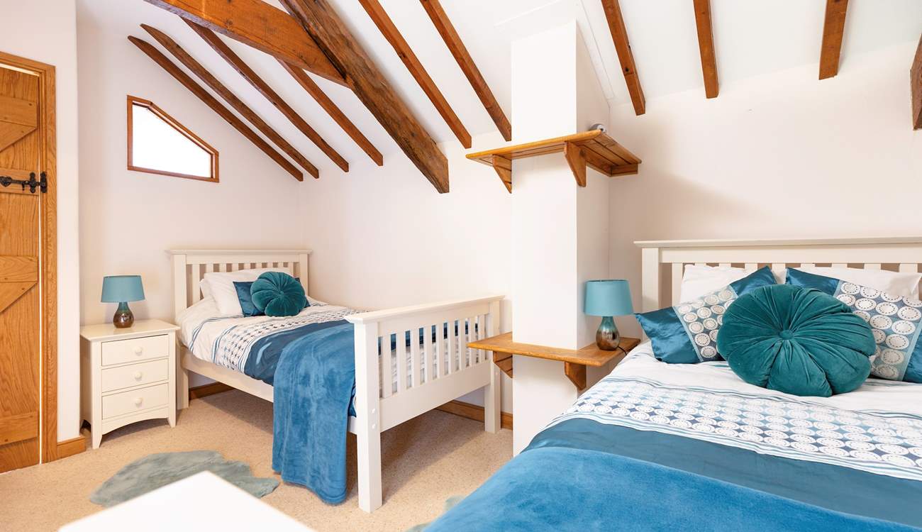 Both of the bedrooms are delightful.