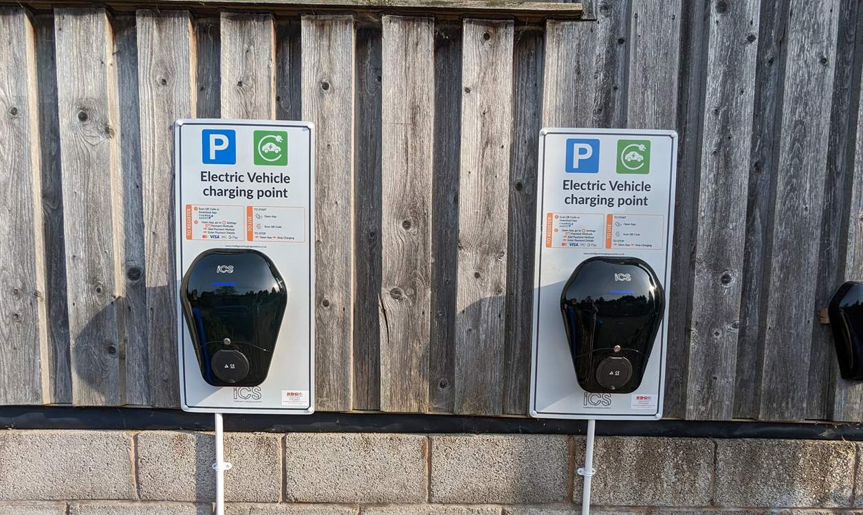 When staying at Horseshoe there are also two charging points available.