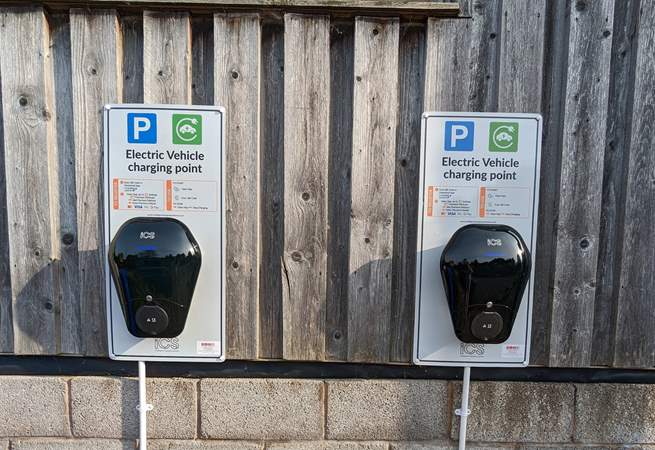 When staying at Horseshoe there are also two charging points available. 