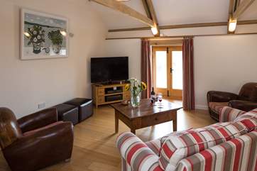 The sitting-area in the living-room.