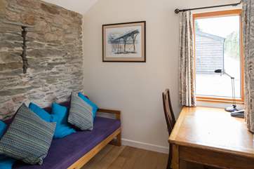 A small office off the entrance hall.