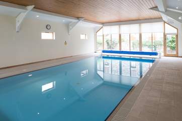 The splendid indoor pool.