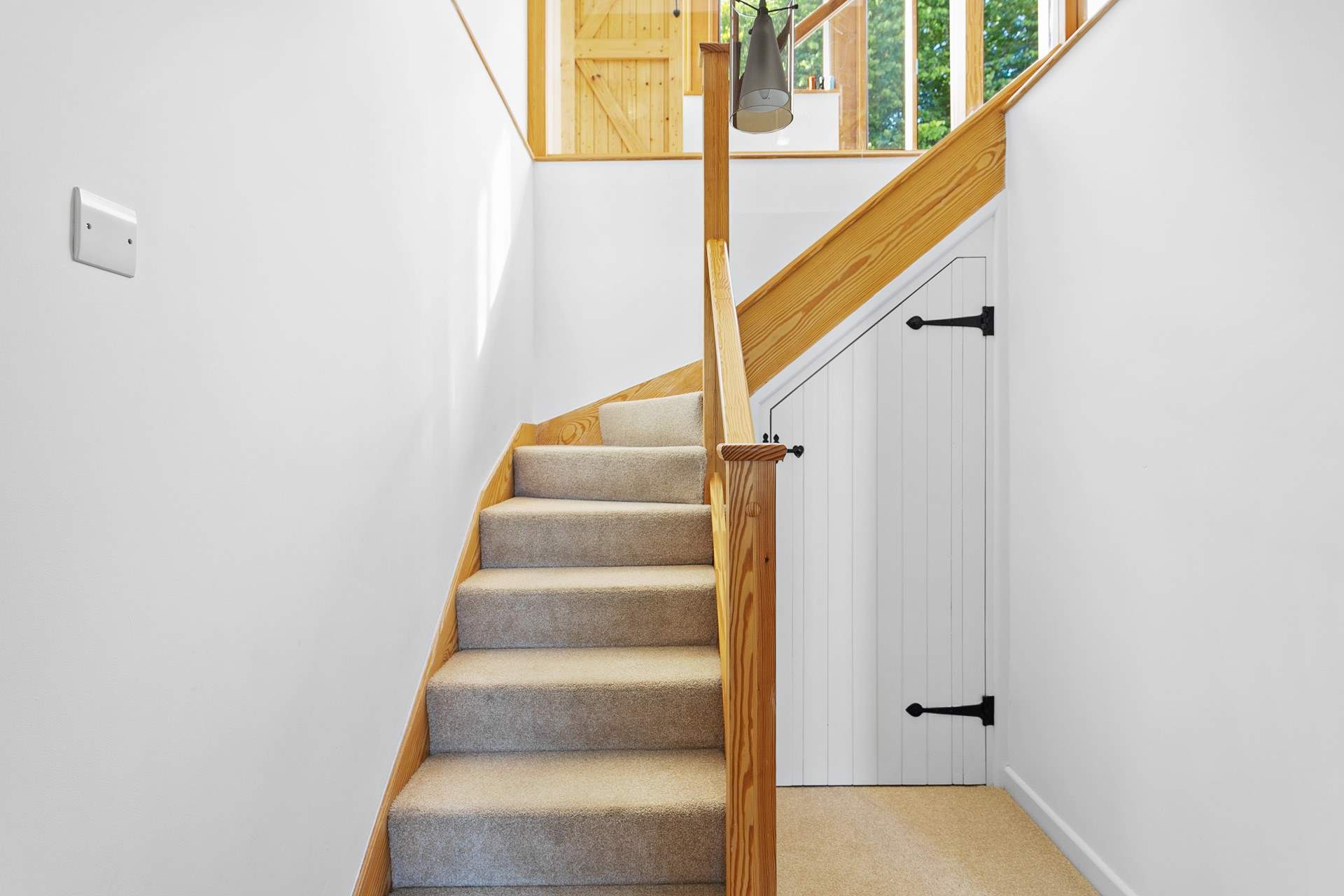 Pop downstairs to discover the wonderful bedrooms.