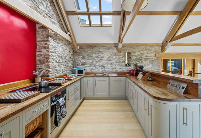 A chance to show off your culinary skills in this great kitchen.