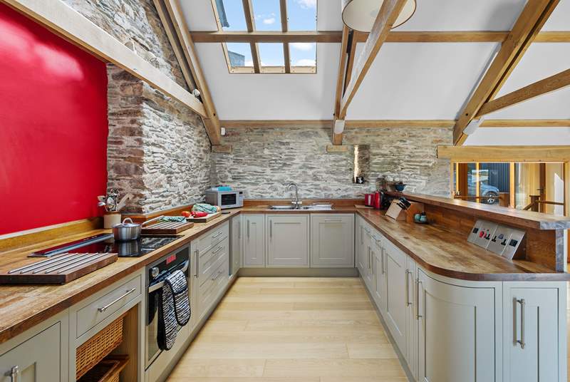 A chance to show off your culinary skills in this great kitchen.