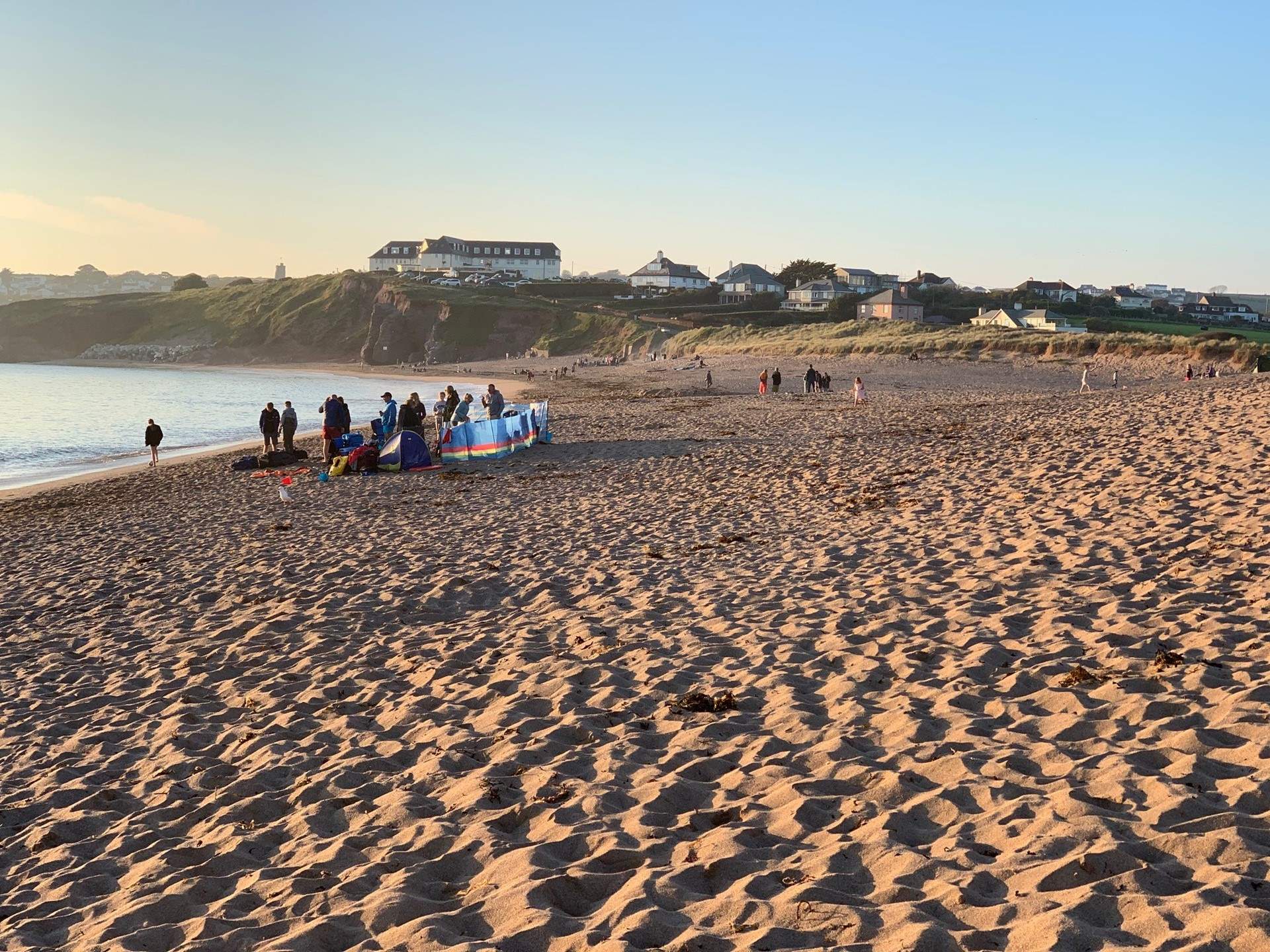 The beautiful sands at Hope Cove.